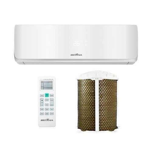 Ar Condicionado Split Britânia Hi Wall 9.000 BTUh Frio Bifásico Branco BAC9000TFM12 – 220V