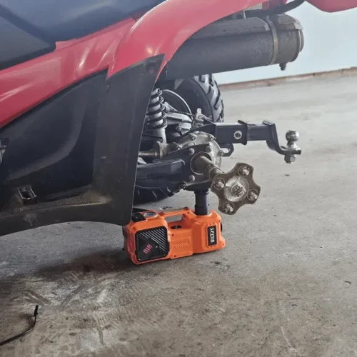 Click to view full screen Kit AutoCar 3 em 1 - Macaco Elétrico, Compressor de Ar e Chave Impacto + BRINDE: Pistola Universal photo review