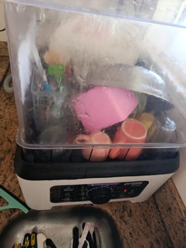 Click to view full screen Mini Máquina de Lavar Louça Portátil 3L - A Revolução da Limpeza na Sua Casa! photo review