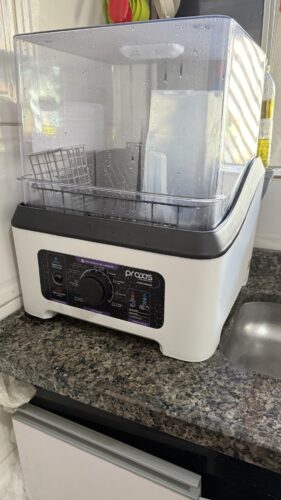 Click to view full screen Mini Máquina de Lavar Louça Portátil 3L - A Revolução da Limpeza na Sua Casa! photo review